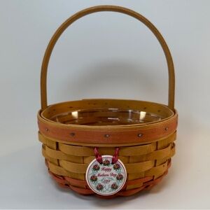 VTG Longaberger USA Woven Basket Handle‎ Mother's Day 1998
